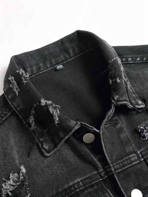 Taillierte Jeansjacke für Herren