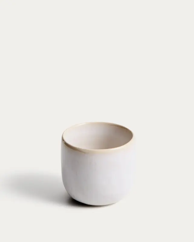 Tasse Uilo aus Keramik in Weiß