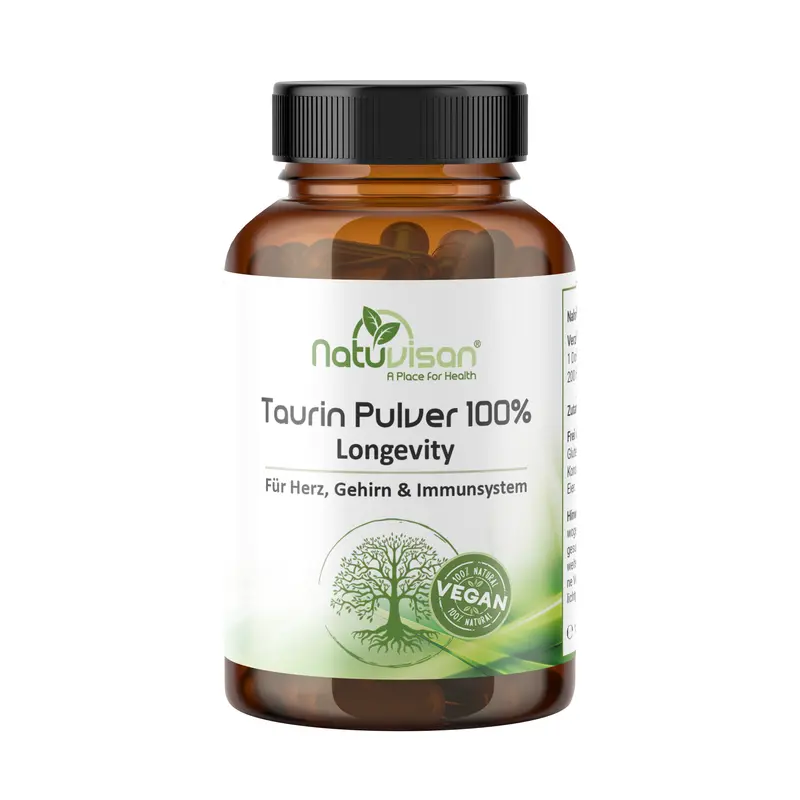 Taurin Pulver vegan 100% rein 150g