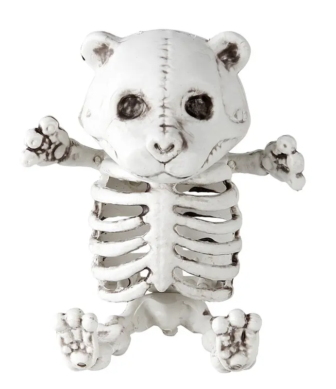 Teddybär Skelett 15 cm