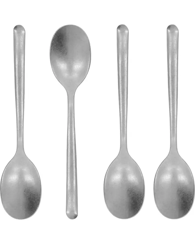 Teelöffel, NVSpoon, Antiksilber-Finish