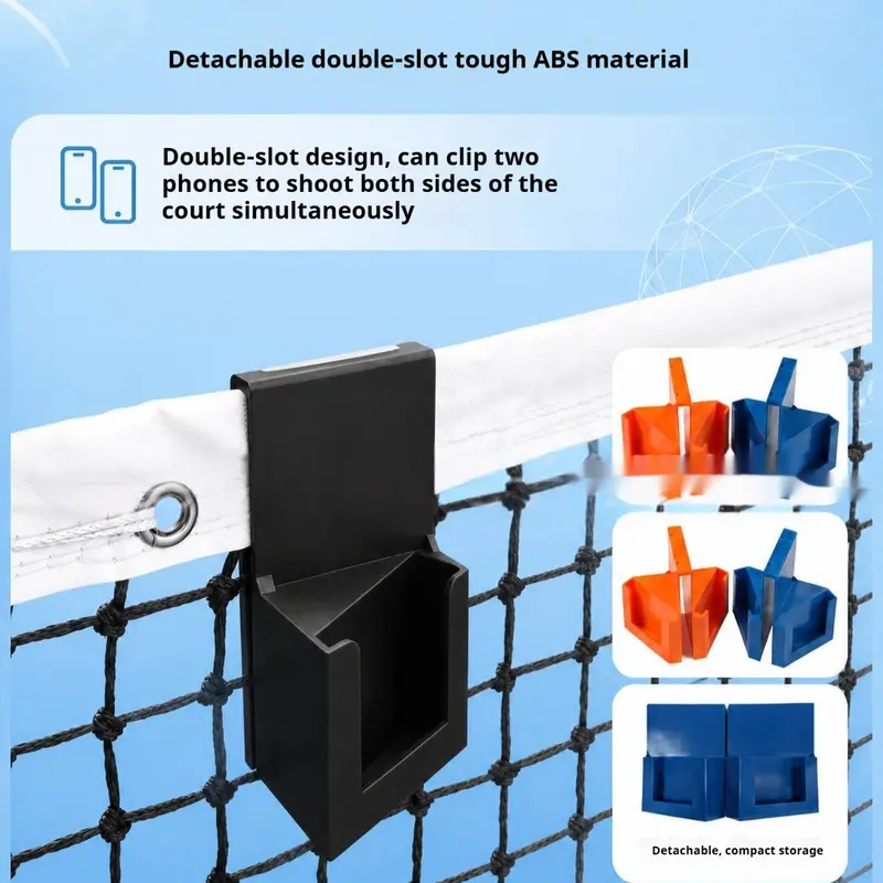 Tennisnetz-Handyhalter mit abnehmbarem Ständer
