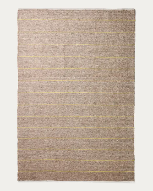 Teppich Denu 100 % PET beige 200 x 300 cm