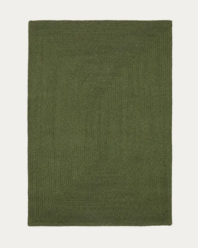 Teppich Despas aus Synthetikfaser grün 200 x 300 cm