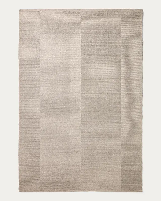 Teppich Turiane aus Synthetikfasern écru 200 x 300 cm