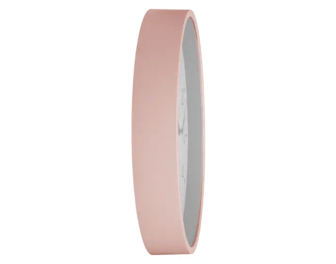 TFA Funk-Wanduhr rosa analog ø 24.5 cm