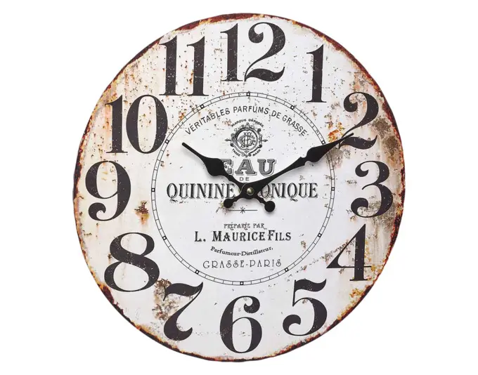 TFA Wanduhr Quinine Vintage