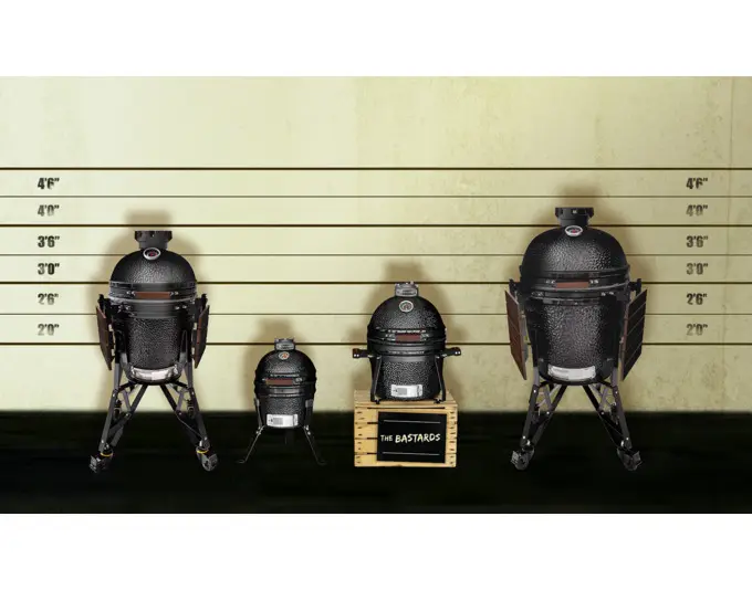 THE BASTARD Grill Classic Medium Solo Multilevel schwarz