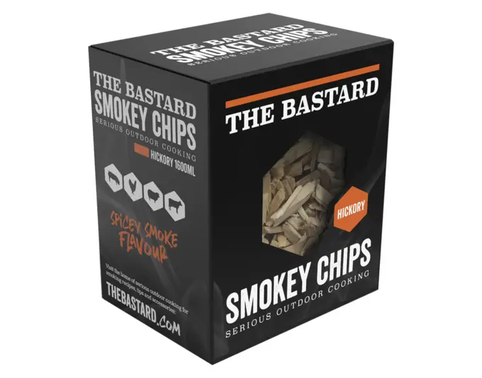 THE BASTARD Räucherholz Hickory 500 g