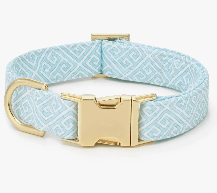 The Foggy Dog verstellbares Hundehalsband mint mandalay