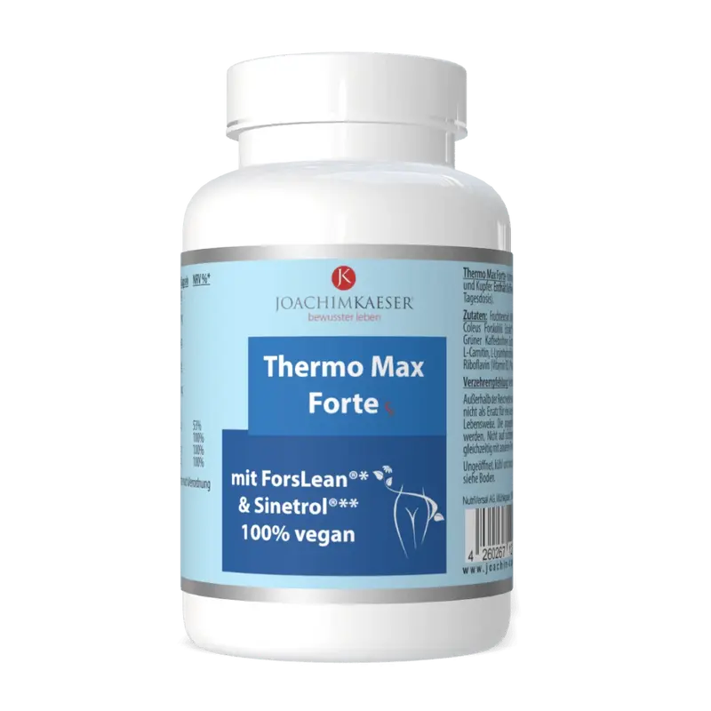 Thermo Max Forte - Viszeralformel mit ForsLean® & Sinetrol®