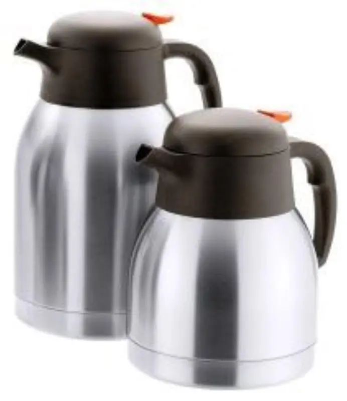 Thermoskanne isoliert 1.5lt Edelstahl h