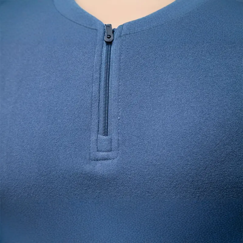 Thermosweater Herren, Halbzipfel, Stehkragen