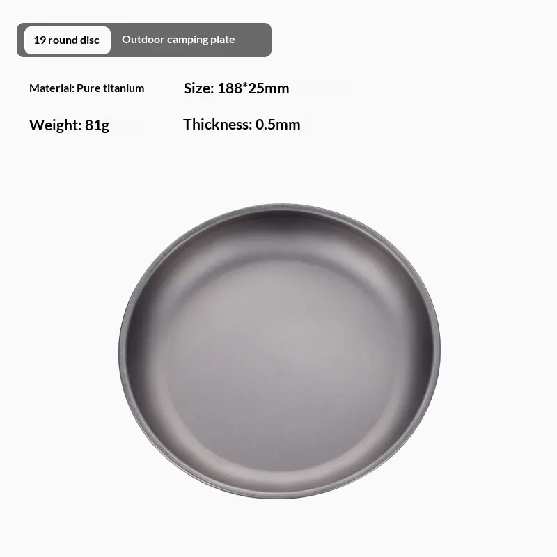 Tischgeschirr aus Titan