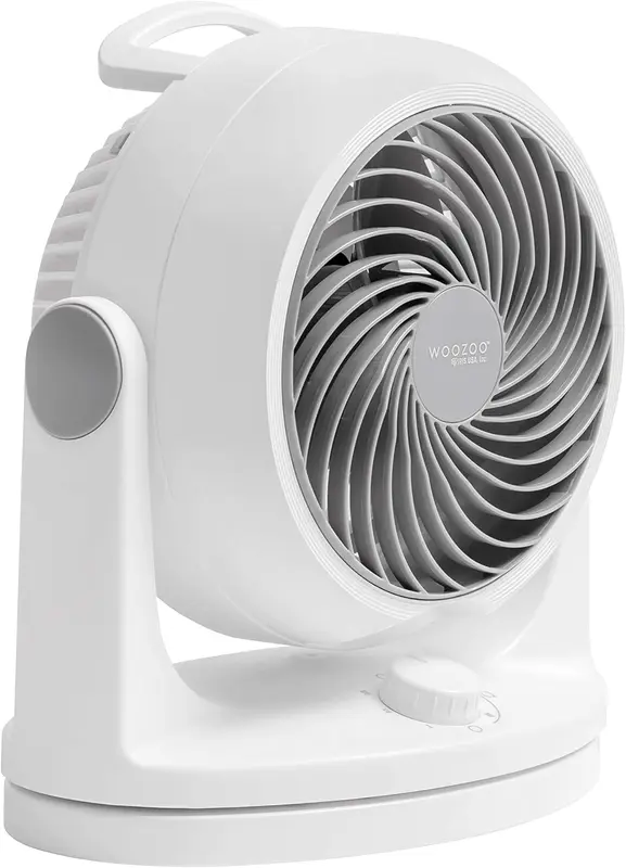 Tischventilator PCF-HD18, Weiss Oszillierend/23m²