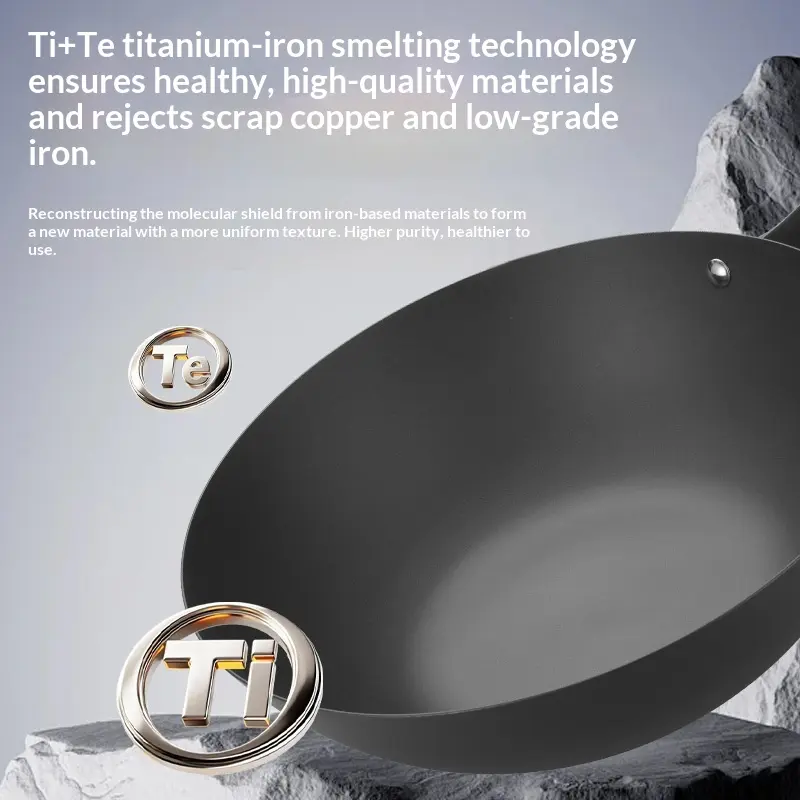 Titan-Guss Pfanne