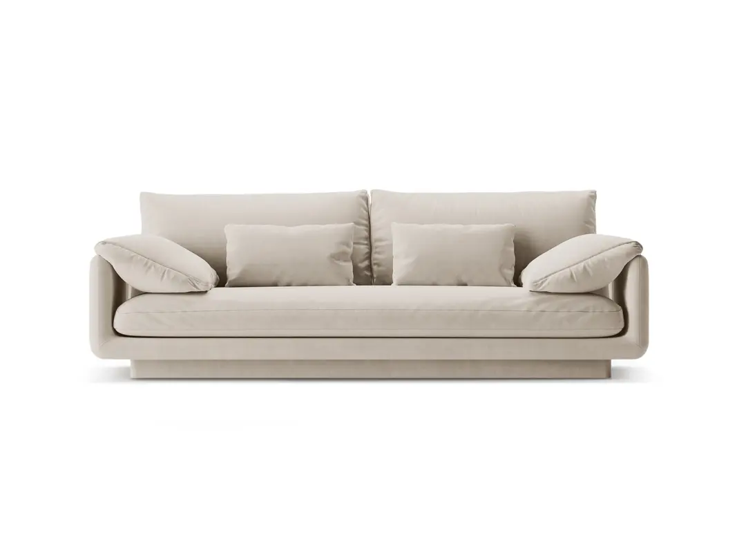 Torino Velour Sofa 3 Sitzer