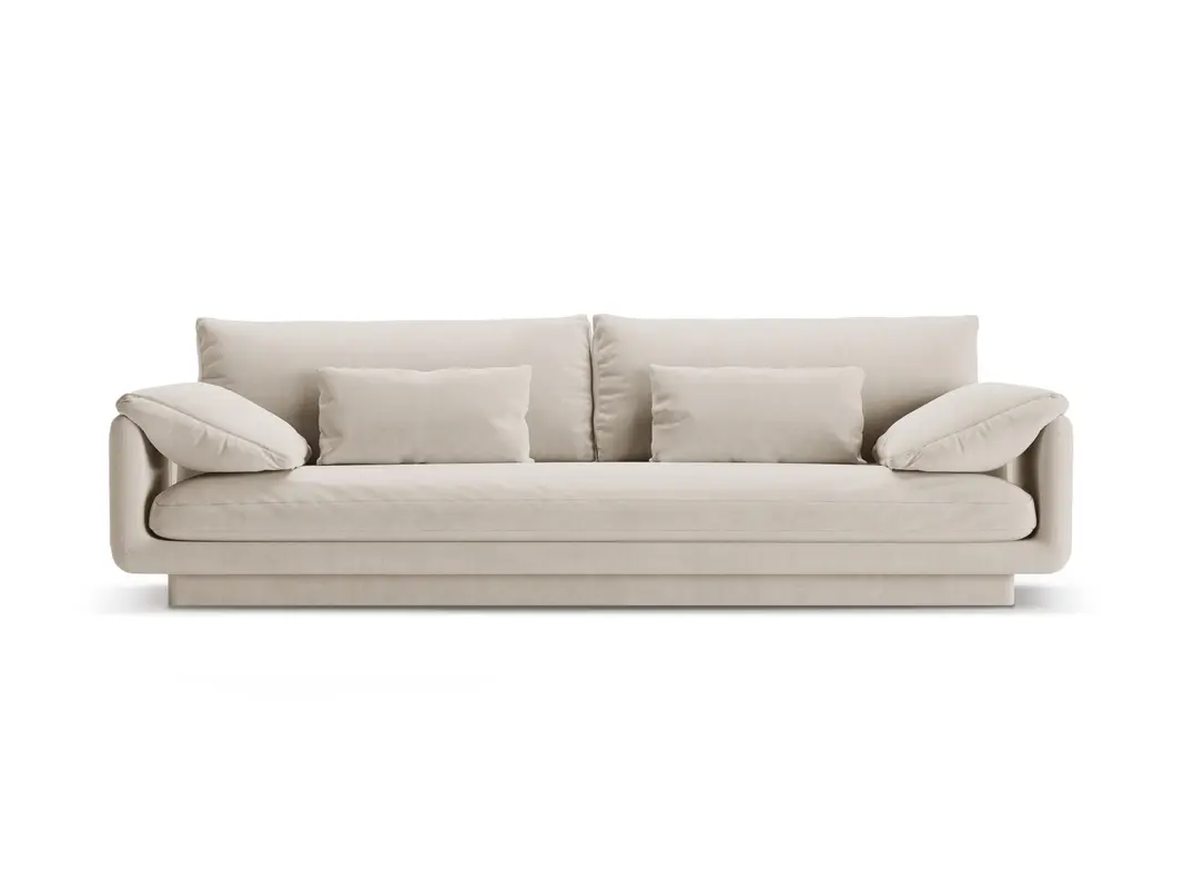 Torino Velour Sofa 4 Sitzer