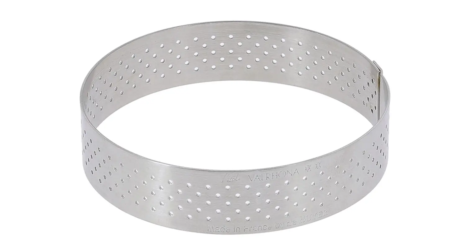 Tortenring rund perforiert D8.5cm H2cm