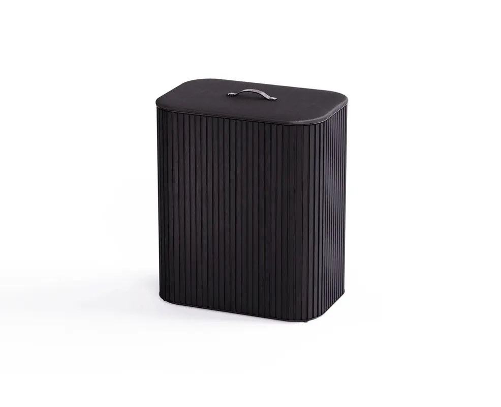 Tota Twin Luxe Wäschekorb 90l black