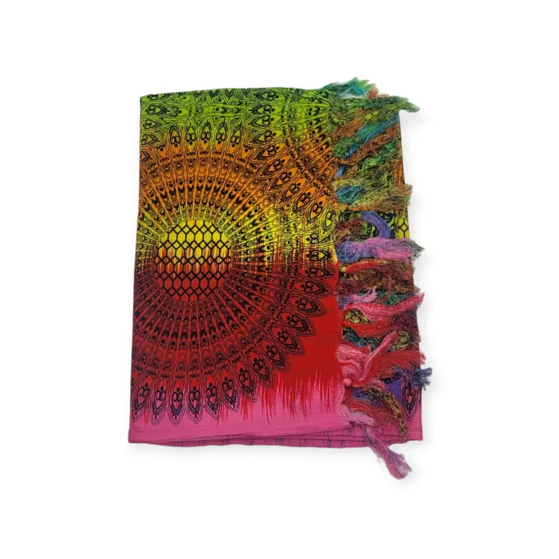 TR-32 Lunghi Sarong Tuch Regenbogen 160x115