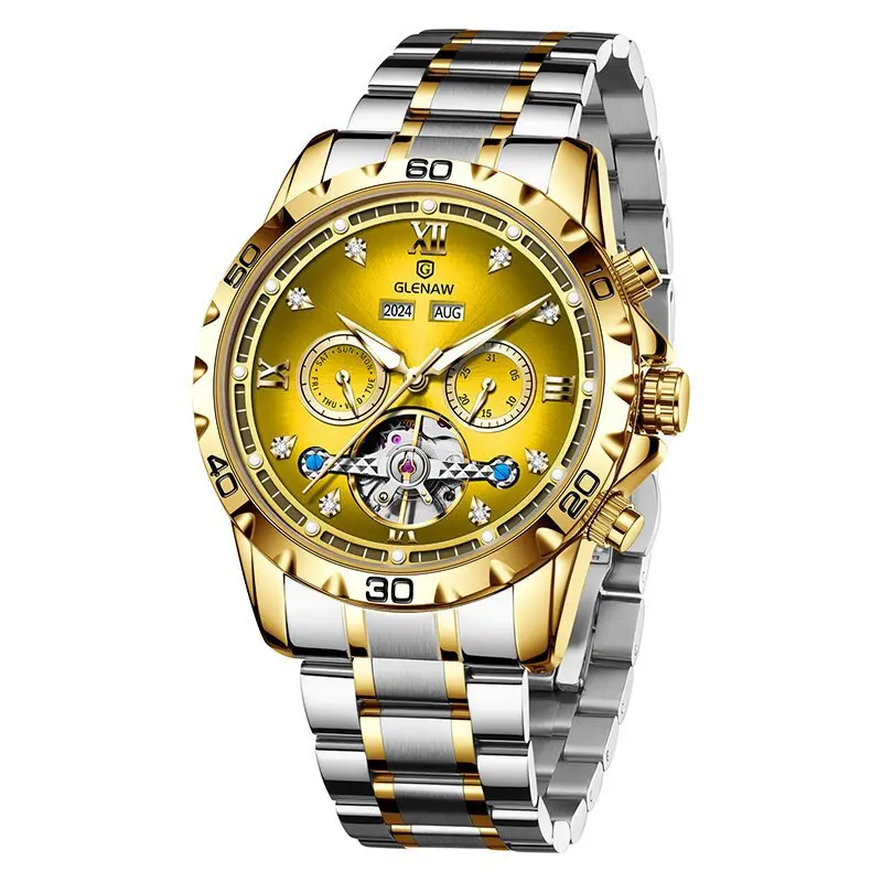Trendige Herren-Automaticuhr
