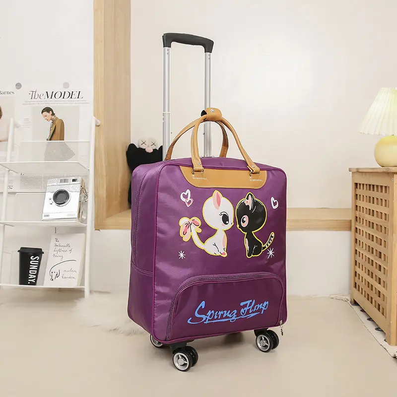 Trolley Bag Double Cats