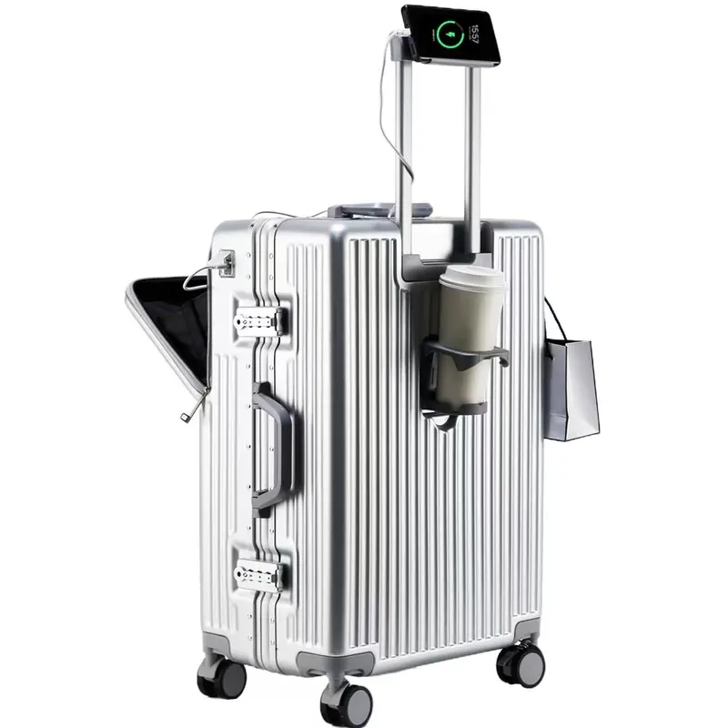 Trolley-Handgepäck mit Frontöffnung