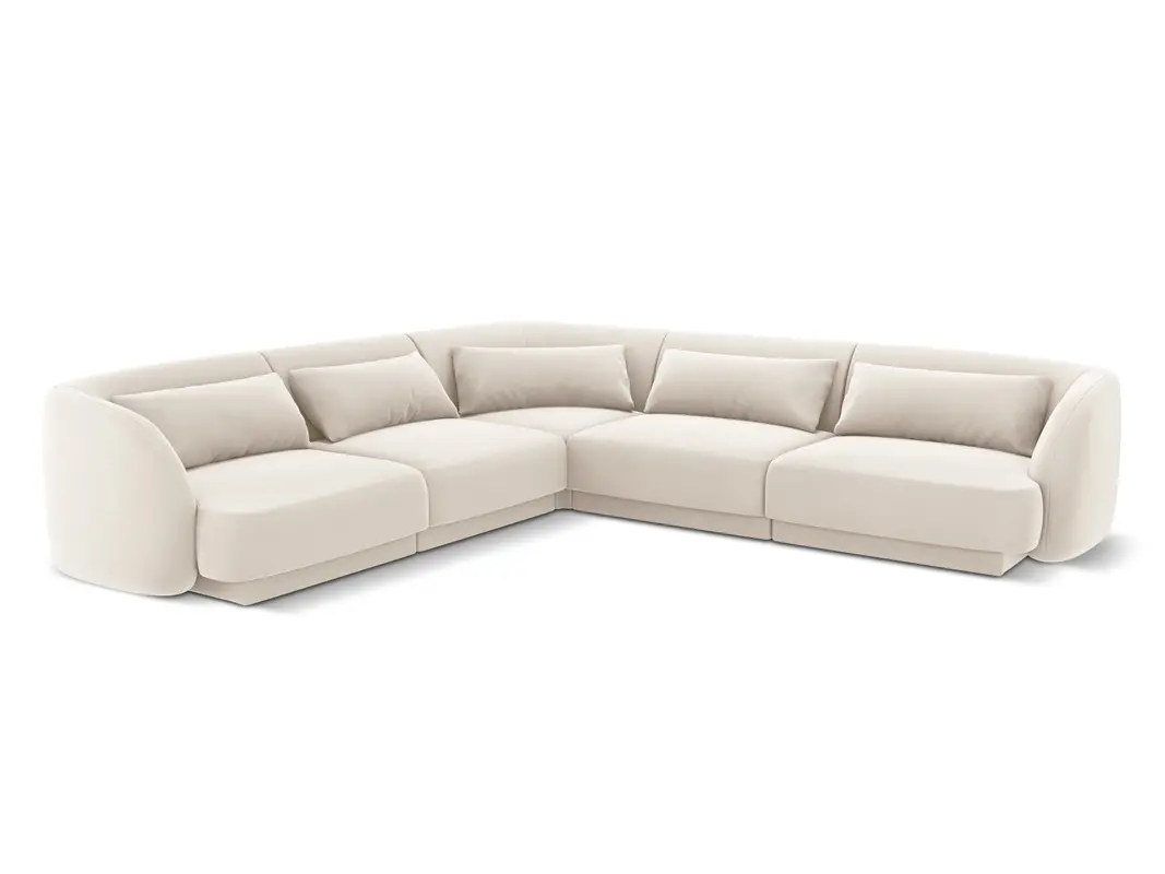 Tulum Velour Reversible Ecksofa 5 Sitzer 255cm