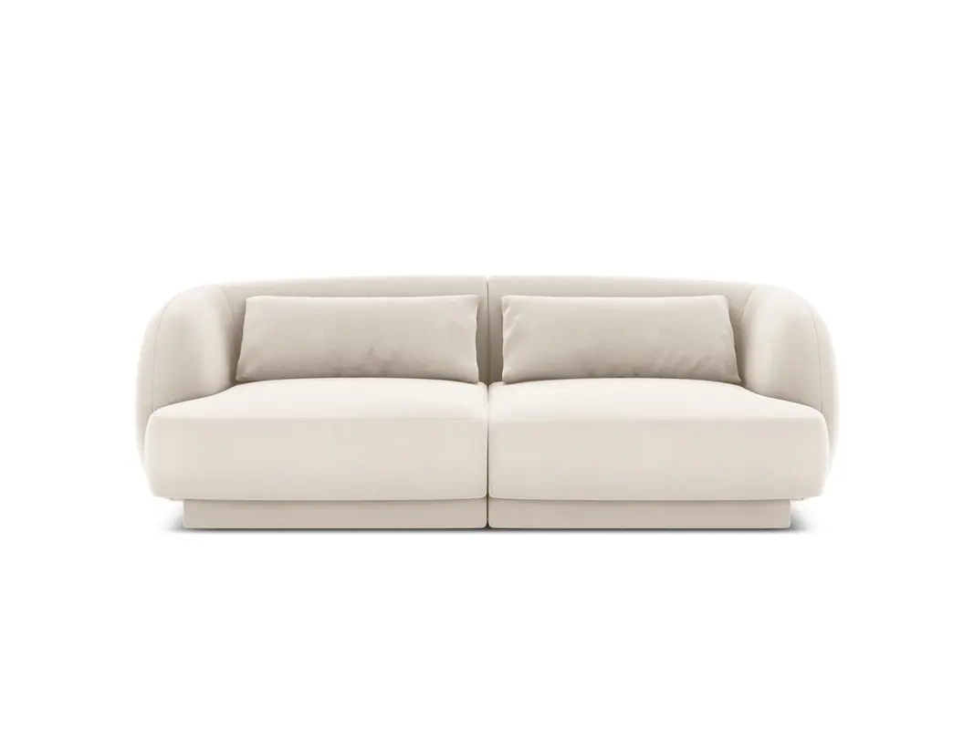 Tulum Velour Sofa 2 Sitzer 90cm