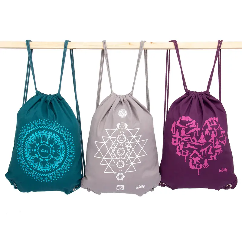 Turnbeutel Bodhi Yoga GymBag mit Print YOGA HEART
