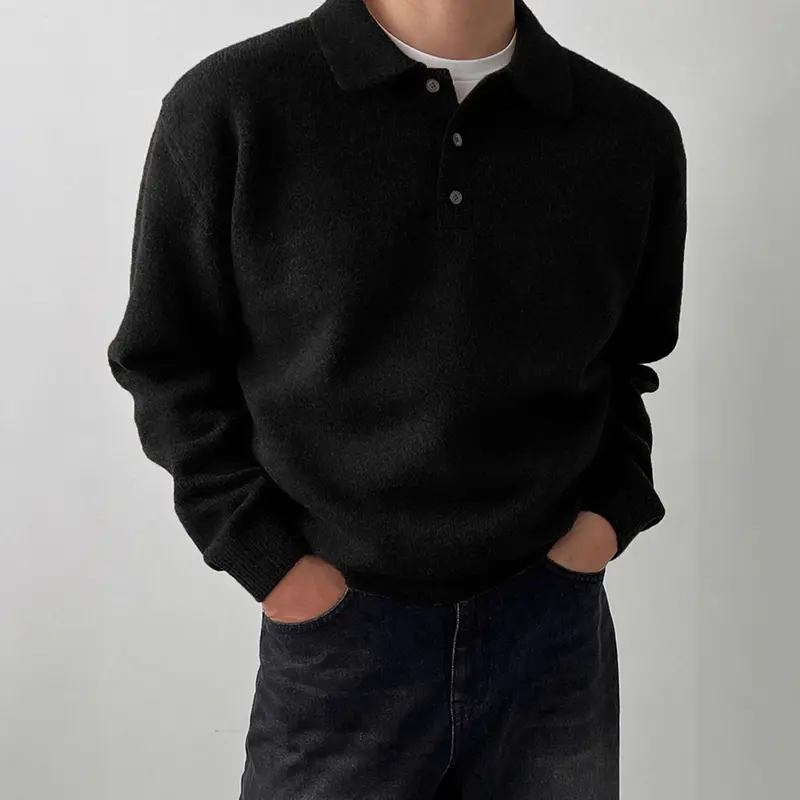 Turtleneck-Pullover für dicken Mantel