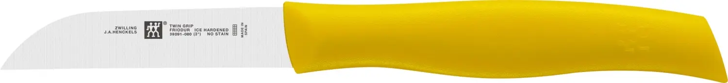 TWIN Grip Gemüsemesser, gelb