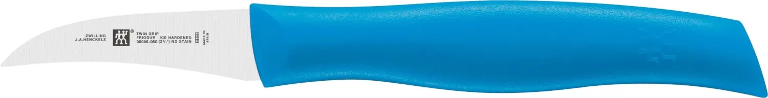 TWIN Grip Schälmesser, blau