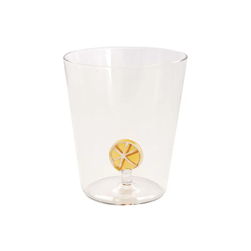 Twist & Match Glas aus Borosilikat 400ml gelb