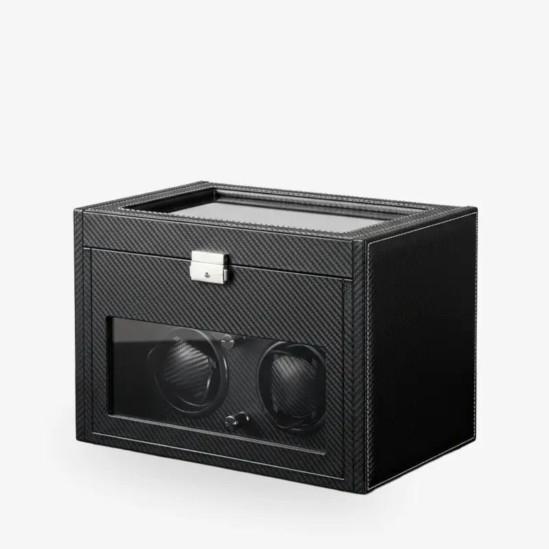 Uhrenbeweger «Daytona» – Piano Black & Carbon