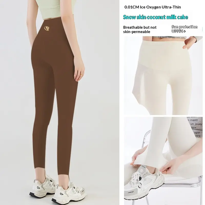 Ultra-dünne Ice-Silk Leggings für den Sommer