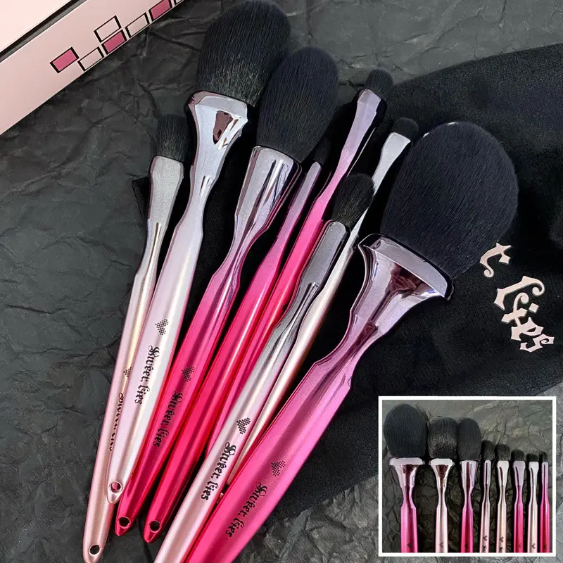 Ultra-Soft 8-teiliges Make-up Pinselset