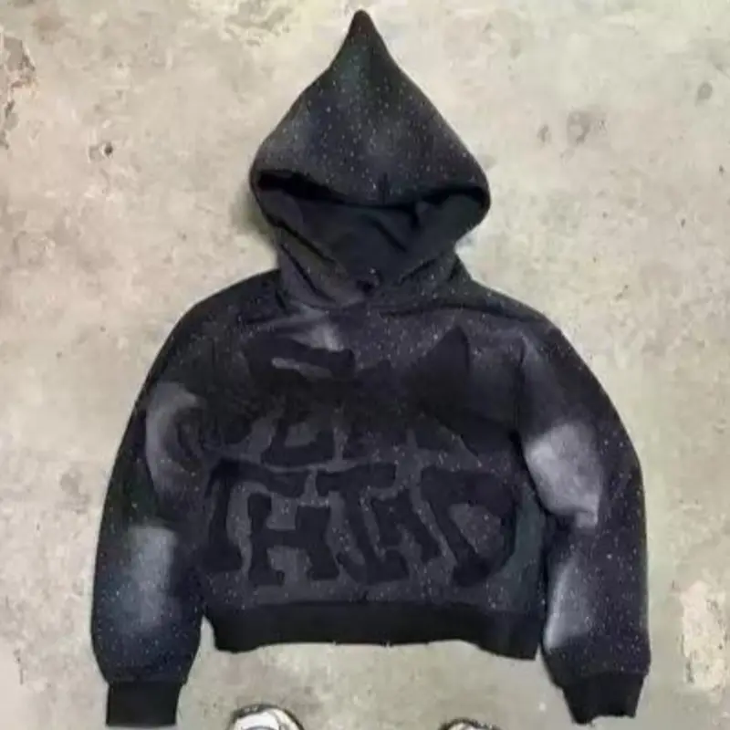 Unisex Kapuzenpullover im Street Fashion-Stil