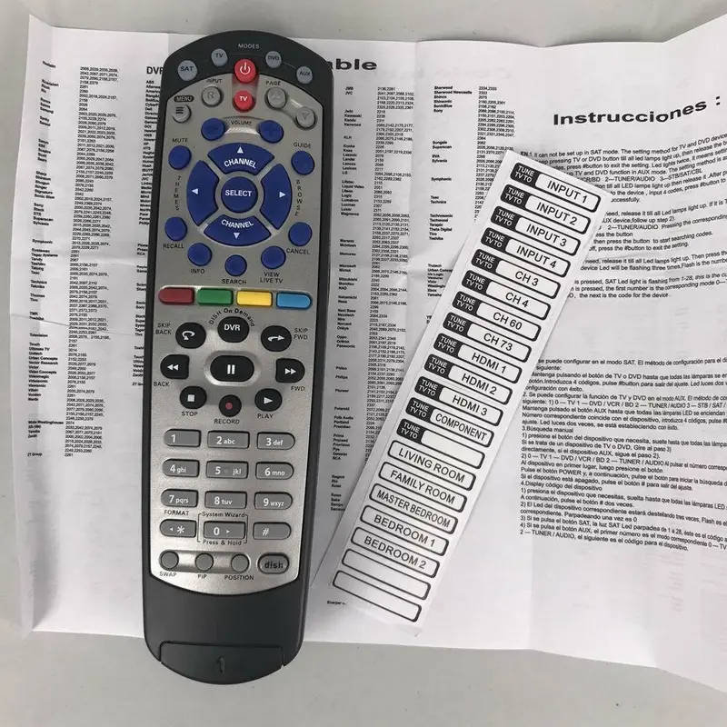 Universeller Fernbediener für DISH 20.1