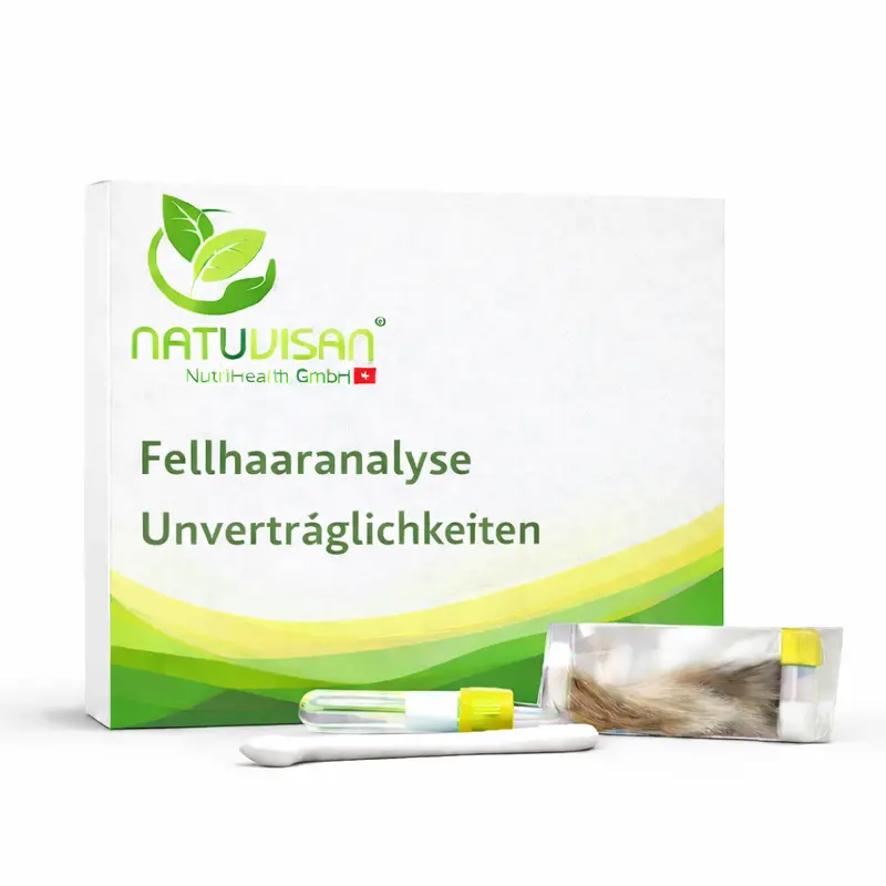 Unverträglichkeitstest für Hunde, Katzen & Pferde – Futterunverträglichkeit per Fellhaaranalyse (44 Parameter)
