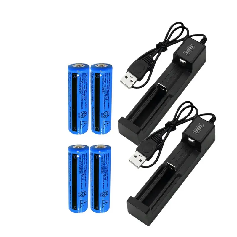 USB-Ladegerät für 18650 Li-ion Akkus