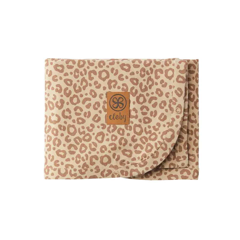 UV Decke UPF 50+ Leopard Brown
