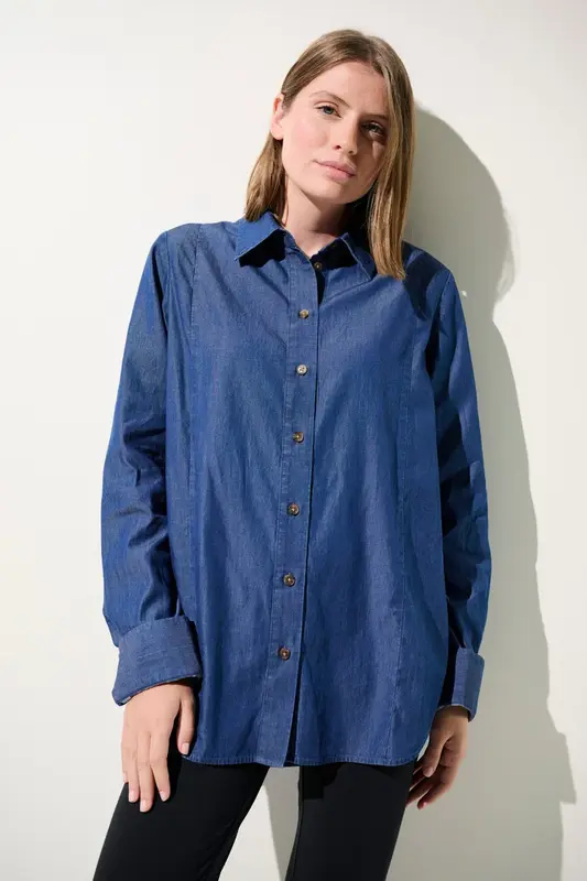 UV Langarmhemd UPF 50+ Antibes Denim