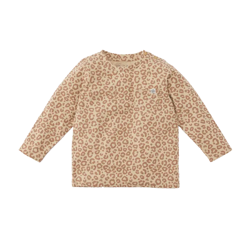 UV Langarmshirt UPF 50+ Leopard Brown