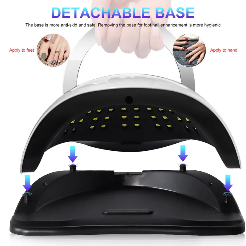 UV/LED Nagellampe für Gel-Nägel mit Touchscreen