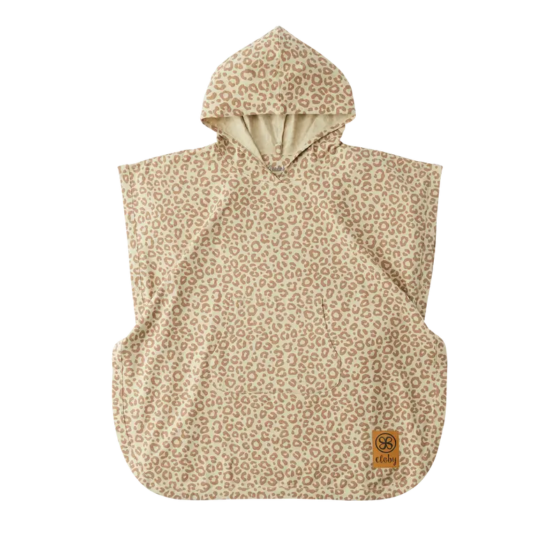 UV-Poncho UPF 50+ Leopard Brown