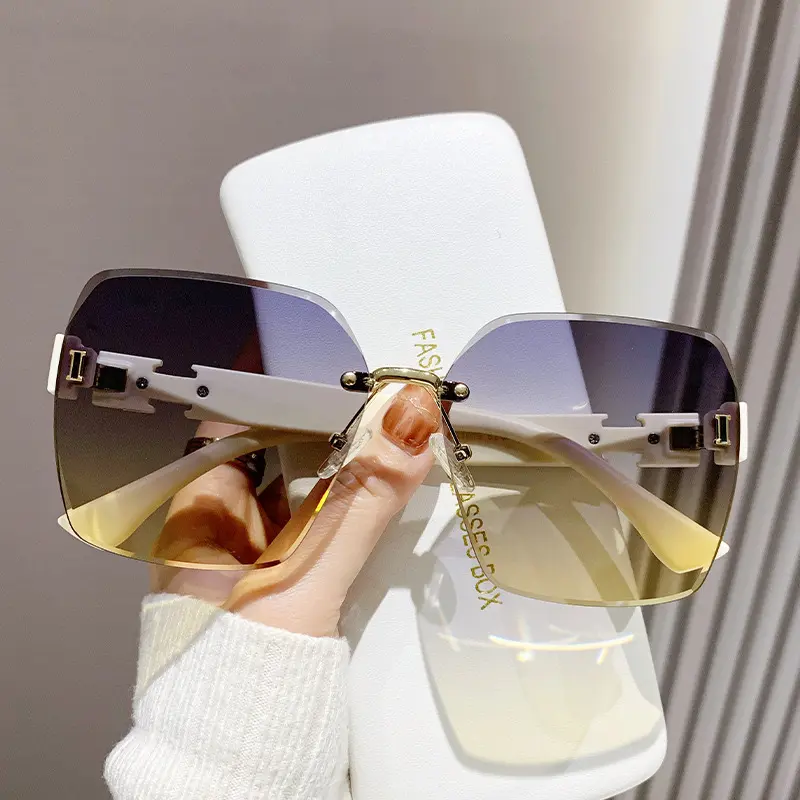 UV-Schutz rahmenlose Sonnenbrille