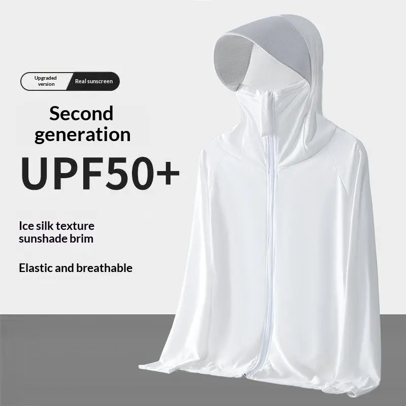 UV-Schutzjacke aus Eisseide für Herren
