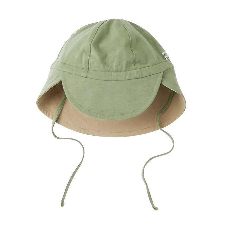 UV Sonnenhut UPF 50+ Olive Green/Sandy Beach